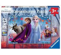 Ravensburger - Children's puzzle - 2 12-piece puzzles - Journey to the Unknown - Disney Frozen 2 - Girl or boy from 3 years old puzzle made in Europe - 05009