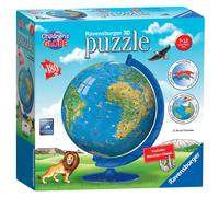 Ravensburger Children's World Globe 180 piece 3D Jigsaw Puzzle