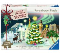 Ravensburger Christmas Around the World Jigsaw Puzzle Advent Calendar for Kids anf Adults Age 12 Years Up Gifts for Kids