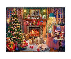 Ravensburger Christmas Eve 1500 Piece Holiday Jigsaw Puzzle for Adults - 12000717 - Handcrafted Tooling Made in Germany Every Piece Fits Together Pe