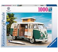Ravensburger Classic Volkswagen VW T1 Camper Van 1000 Piece Jigsaw Puzzles for Adults and Kids Age 12 Years Up