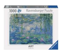 Ravensburger - Puzzle 1000 Pieces Monet: Waterlilies | 1000 Pieces Art Puzzle with a Size of 70 x 50 cm | Gift for Adults and Children from 14 Years and Over
