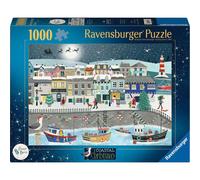 Ravensburger Coastal Christmas 1000 Piece Festive Jigsaw Puzzle for Adults