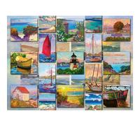 Ravensburger Coastal Collage 1500 Piece Jigsaw Puzzle Multi One Size