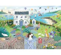 Ravensburger Coastal Cottage 1000 Piece Jigsaw Puzzles for Adults and Kids Age 12 Years Up