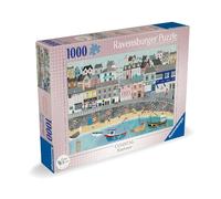 Ravensburger Coastal Harbour 1000 Piece Jigsaw Puzzle Ravensburger Multicolor