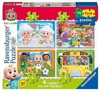 Ravensburger Cocomelon First Jigsaw Puzzle (2, 3, 4, & 5 Pieces) for Kids Age 18 Months Up