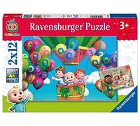 Ravensburger Cocomelon Toys - Jigsaw Puzzles for Kids Age 3 Years Up - Toddler Toys - 2x 12 Pieces