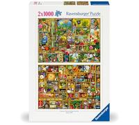 Ravensburger Colin Thompson 2x 1000 Piece Jigsaw Puzzles for Adults and Kids Age 12 Years Up [Amazon Exclusive]