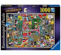Ravensburger Colin Thompson Awesome Alphabet "E" 1000 Piece Jigsaw Puzzles for Adults & Kids Age 14 Years Up