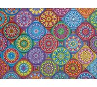 Ravensburger Color Your World Series: Magnificent Mandalas 500 Piece Jigsaw Puzzle for Adults - 80694 - Handcrafted Tooling, Made in Germany, Every Piece Fits Together Perfectly