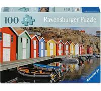 Ravensburger Colourful Houses In Sweden 100 XL Piece Jigsaw Puzzle Toys