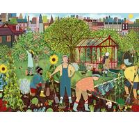 Ravensburger Community Allotment 1000 Piece Jigsaw Puzzle for Adults - Gardening Scene by Angela Holland, Relaxing Family Puzzle, Mindful Activity & Gift for Nature Lovers