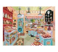 Ravensburger Corner Bakery Jigsaw Puzzle - 750 Large Format Pieces for Adults | Unique Softclick Technology | Vibrant Glare-Free Imagery | Perfect f