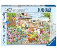 Ravensburger Cosy Café No.1 Beach Garden Café 1000 Piece Jigsaw Puzzles for Adults and Kids Age 12 Years Up