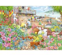 Ravensburger Cosy Café No.1 Beach Garden Café 1000 Piece Jigsaw Puzzles for Adults and Kids Age 12 Years Up