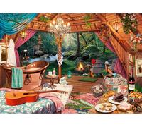 Ravensburger Cosy Glamping 500 Piece Jigsaw Puzzles for Adults and K (US IMPORT)