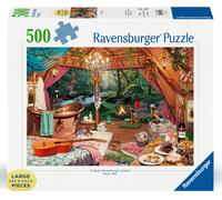 Ravensburger Jigsaw Puzzle Cosy Glamping - 500 Pieces - For Adults & Kids (Ages 10+)