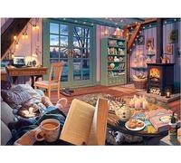 Ravensburger Cosy Retreat 500 piece Jigsaw Puzzle for Adults and Kids Age 12 and Up