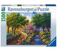 Ravensburger Cottage by The River 1500 Piece Jigsaw Puzzle for Adults and Kids Age 12 Years Up