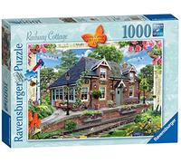Ravensburger Country Collection No.13 Railway Cottage 1000 Piece Jigsaw Puzzle for Adults and Kids Age 12 Years Up