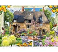 Ravensburger Country Cottage Collection No.14 The Baker's Cottage 1000 Piece Jigsaw Puzzles for Adults and Kids Age 12 Years Up