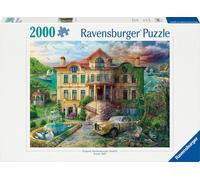 Ravensburger Now & Then, Cove Manor Echoes 2000 Piece Jigsaw Puzzle for Adults and Kids Age 12 Years Up