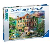 Ravensburger Now & Then, Cove Manor Echoes 2000 Piece Jigsaw Puzzle for Adults and Kids Age 12 Years Up