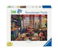 Ravensburger Cozy Boho Studio 500 piece Jigsaw Puzzle for Adults and Kids Age 12 and Up