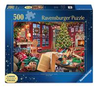 Ravensburger Cozy Christmas 500 Piece Large Format Jigsaw Puzzle for Adults