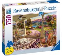 Ravensburger Cozy Front Porch View 750 Piece Jigsaw Puzzle for Adults and Kids
