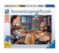 Ravensburger Cozy Retreat 300 Piece Large Format Jigsaw Puzzle for Adults - 17472 - Every Piece is Unique Softclick Technology Means Pieces Fit Toget