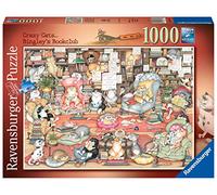 Ravensburger Crazy Cats - Bookclub 1000pc Jigsaw Puzzle