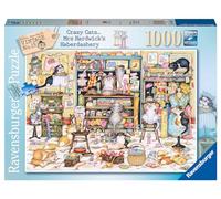 Ravensburger Crazy Cats Mrs Hardwick's Haberdashery 1000 Piece Jigsaw Puzzles for Adults and Kids Age 12 Years Up