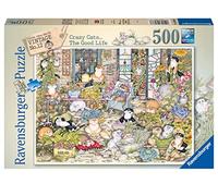 Crazy Cats The Good Life 500 Piece Jigsaw Puzzle