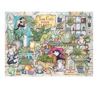 Ravensburger Crazy Cats Tom Cat's House Plants Jigsaw Puzzle (500 Pieces)