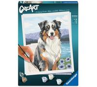 Ravensburger Paint-by-Numbers CreArt 12023114 Australian Sheperd Merlin – Ages 12+