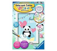 Ravensburger CreArt 20058 Panda Love Painting by Numbers Panda for Children from 7 Years