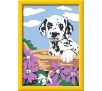 Ravensburger CreArt 20061 Dalmatian Puppy Painting by Numbers Dogs for Children from 9 Years, Easter Gifts Children 9 Years, Small Gift for Easter