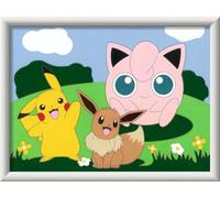 Ravensburger CreArt 20298 - Pokémon Adventure - Painting by Numbers Pokémon for Children from 7 Years - Easter Gifts for Children, DIY Easter Decoration
