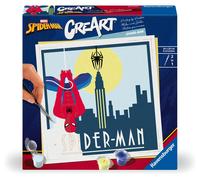 Ravensburger CreArt 23891 - Spider-Man - Malen nach Zahlen Erwachsene und Kinder