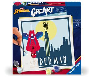 Ravensburger CreArt 23891 - Spider-Man - Malen nach Zahlen Erwachsene und Kinder