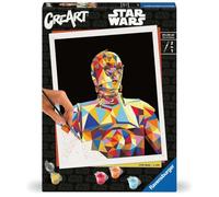 Ravensburger CreArt 23894 Paint by Numbers Star Wars C-3PO from 12 Years
