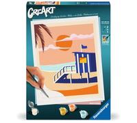 Ravensburger CreArt 23896 Painting by Numbers Beach House from 12 Years