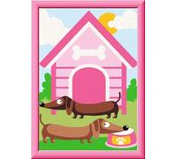 Ravensburger CreArt 23954 - Charming Dachshund - Painting by Numbers for Children from 7 Years