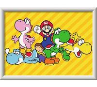 Ravensburger CreArt 23957 Super Mario Painting by Numbers for Children from 9 Years, Painting Set with Frame, Brush and Acrylic Paints, Gift for Boys and Girls