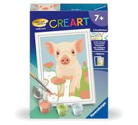 Ravensburger CreArt 23989 Painting by Numbers Cute House Pig from 7 Years