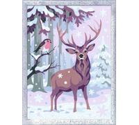 Ravensburger CreArt 28781 - Proud Deer - Painting by Numbers for Children from 9 Years, Easter Gifts Children 9 Years, Small Gift for Easter