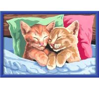 Ravensburger CreArt 28986 - Smudge Kittens - Painting by Numbers Cat for Children from 11 Years