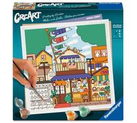 Ravensburger CreArt - Adult - Paint by Numbers - Kawaii Street/Niniwanted - Illustrator - Creative Hobby - 12023273